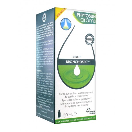 Phytosun Arôms Sirop Bronchosec 150 ml Phytosun Arôms Sirop Bronchosec 150 ml