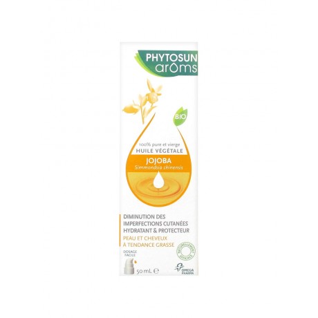 Phytosun Arôms Huile Végétale de Jojoba 50 ml Phytosun Arôms Huile Végétale de Jojoba 50 ml