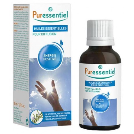 PURESSENTIEL HUILE ESSENTIELLE POUR DIFFUSION ÉNERGIE POSITIVE 30 ML