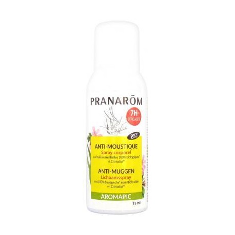 PRANARÔM AROMAPIC SPRAY CORPS ANTI-MOUSTIQUE 75 ML