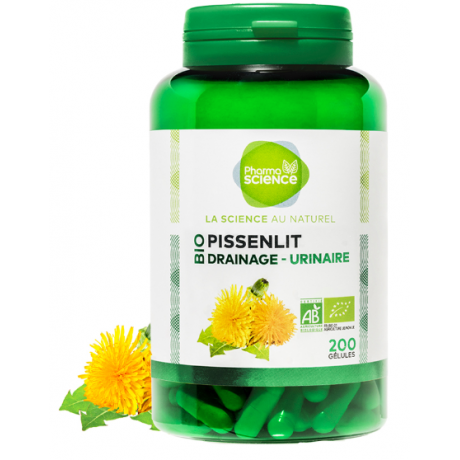 PHARMASCIENCE BIO PISSENLIT 200 GELULES