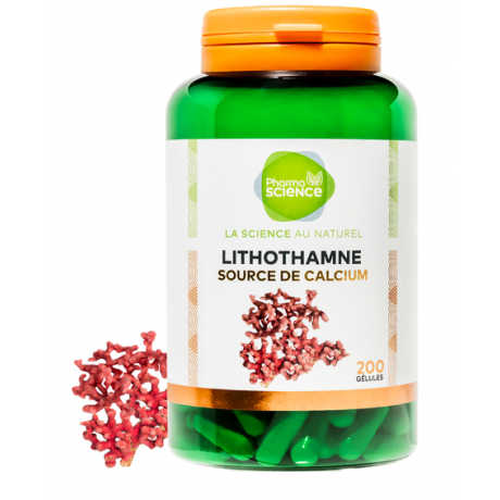 PHARMASCIENCE LITHOTHAMNE 200 GELULES PHARMASCIENCE LITHOTHAMNE 200 GELULES