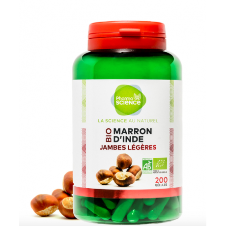 PHARMASCIENCE BIO MARRON D'INDE 200 GELULES PHARMASCIENCE BIO MARRON D'INDE 200 GELULES