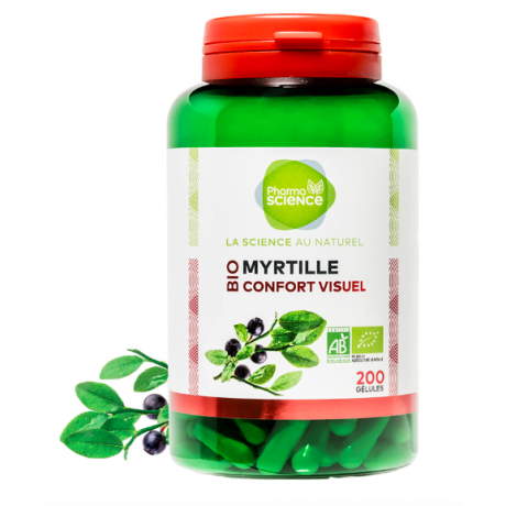 PHARMASCIENCE BIO MYRTILLE 200 GELULES