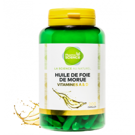 PHARMASCIENCE HUILE DE FOIE DE MORUE 200 CAPSULES