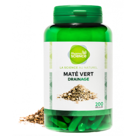 PHARMASCIENCE MATE VERT 200 GELULES