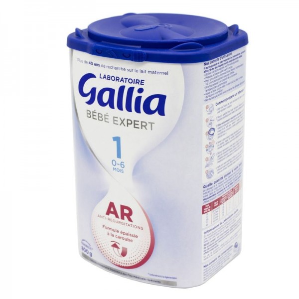 Gallia Bebe Expert Ar 1 Lait En Poudre Anti Regurgitations Nourrissons De 0 A 6 Mois 800g Pharmammouth
