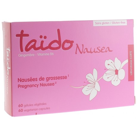 TAIDO NAUSEA Nausées de la grossesse boite de 60 gélules