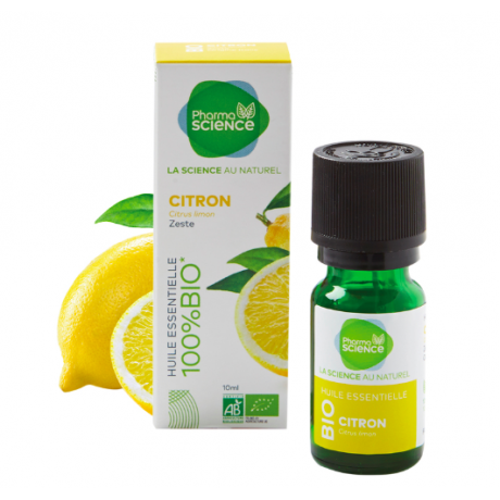 Huile essentielle citron Bio 10ml