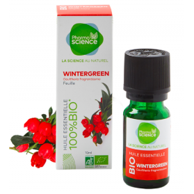 PHARMASCIENCE HUILE ESSENTIELLE WINTERGREEN BIO 10ml