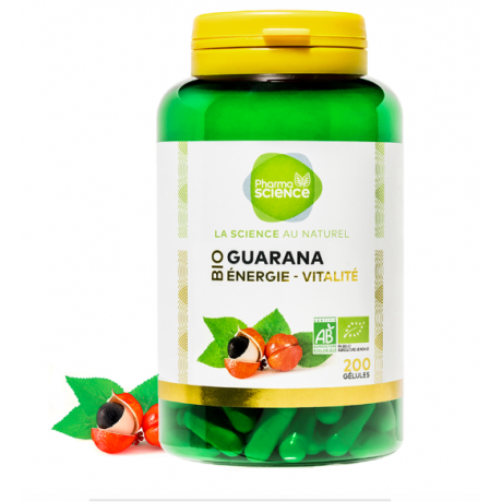 PHARMASCIENCE BIO GUARANA 200 GELULES PHARMASCIENCE BIO GUARANA 200 GELULES