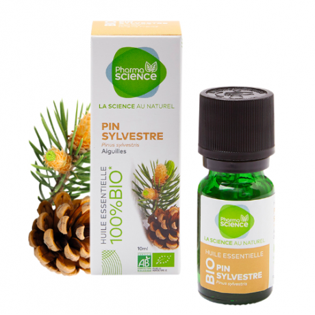 PHARMASCIENCE HUILE ESSENTIELLE PIN SYLVESTRE BIO 10ml PHARMASCIENCE HUILE ESSENTIELLE PIN SYLVESTRE BIO 10ml