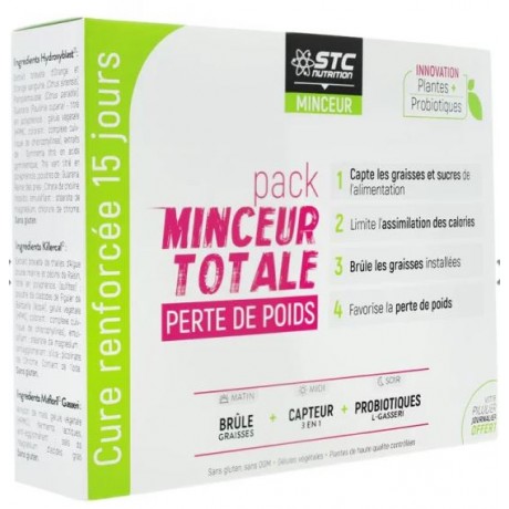 STC Nutrition pack minceur totale gélules