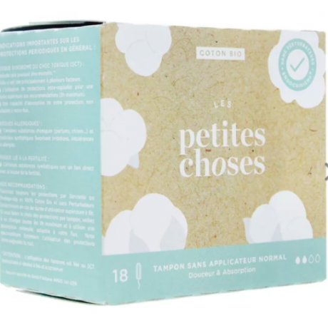 Les petites choses Tampon sans applicateur normal x18 Les petites choses Tampon sans applicateur normal x18