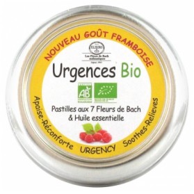 ELIXIRS & CO PASTILLES URGENCES GOÛT FRAMBOISE BIO 45 G