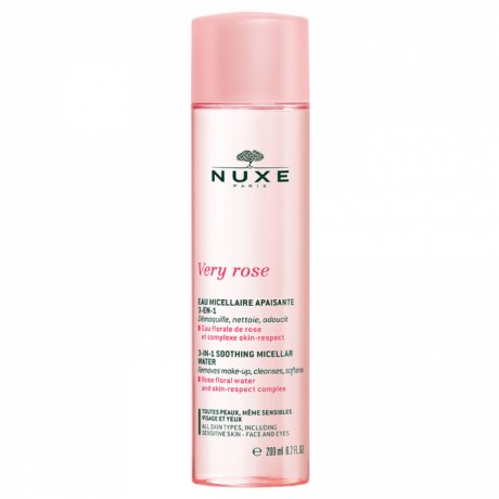 NUXE VERY ROSE EAU MICELLAIRE APAISANTE 3 EN 1 200ML NUXE VERY ROSE EAU MICELLAIRE APAISANTE 3 EN 1 200ML