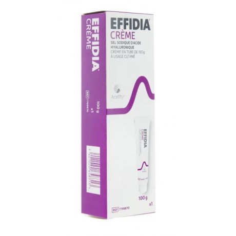 Effidia crème à l'acide hyaluronique 100 g Effidia crème à l'acide hyaluronique 100 g