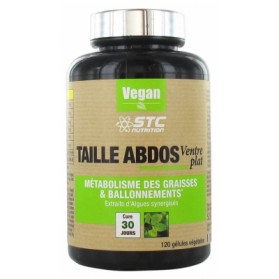 STC NUTRITION TAILLE ABDOS VENTRE PLAT 120 GÉLULES