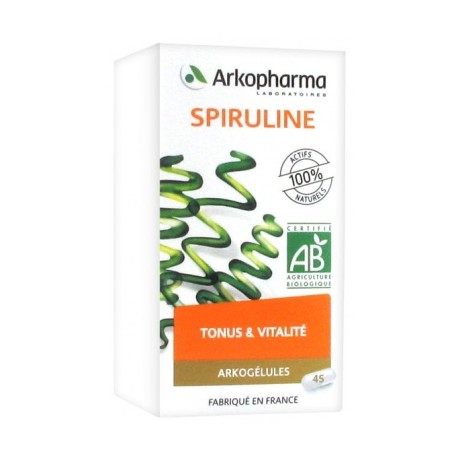 ARKOPHARMA ARKOGÉLULES SPIRULINE BIO 45 GÉLULES ARKOPHARMA ARKOGÉLULES SPIRULINE BIO 45 GÉLULES