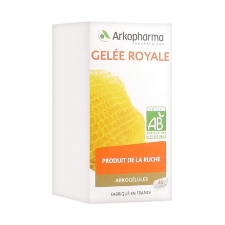 ARKOPHARMA ARKOGÉLULES GELÉE ROYALE BIO 45 GÉLULES