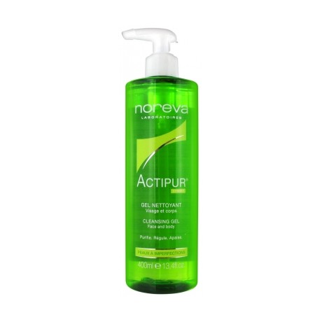 NOREVA ACTIPUR GEL DERMO-NETTOYANT 400 ML