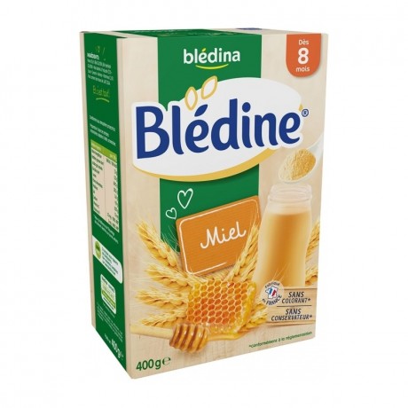 Blédina Blédine Céréales Miel Dès 8 Mois 400 g Blédina Blédine Céréales Miel Dès 8 Mois 400 g