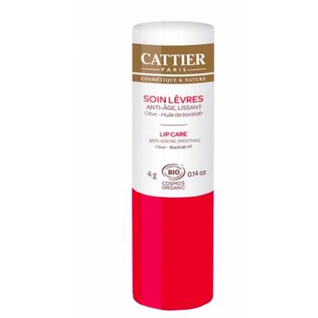 CATTIER SOIN LEVRES ANTI-AGE BIO 4G CATTIER SOIN LEVRES ANTI-AGE BIO 4G