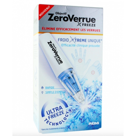 OBJECTIF ZERO VERRUE FREEZE STYLO 7.5G OBJECTIF ZERO VERRUE FREEZE STYLO 7.5G