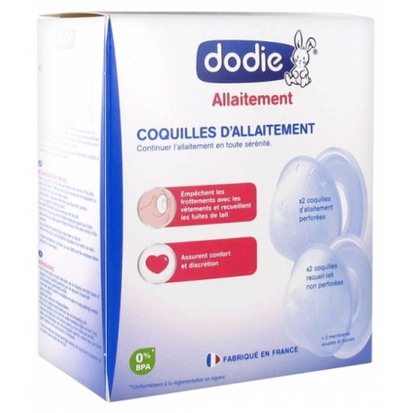 DODIE ALLAITEMENT 4 COQUILLES D'ALLAITEMENT