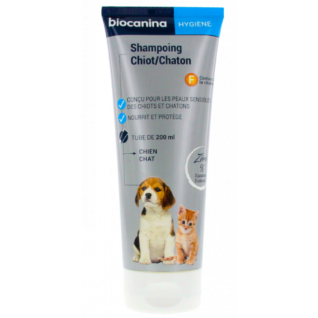 BIOCANINA - Shampooing Chiot Chaton, 200ml