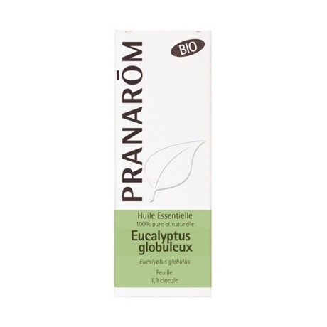 PRANARÔM HUILE ESSENTIELLE EUCALYPTUS GLOBULEUX (EUCALYPTUS GLOBULUS) BIO 10 ML PRANARÔM HUILE ESSENTIELLE EUCALYPTUS GLOBULEUX (EUCALYPTUS GLOBULUS) BIO 10 ML
