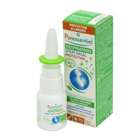 PURESSENTIEL RESPIRATOIRE BIO Spray Nasal Protection Allergies 20ml