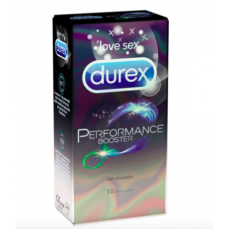 DUREX PERFORMANCE BOOSTER 10 PRÉSERVATIFS