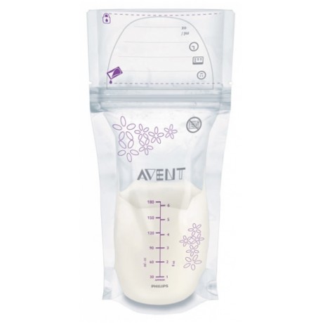 AVENT SACHETS DE CONSERVATION POUR LAIT MATERNEL 180 ML X 25 AVENT SACHETS DE CONSERVATION POUR LAIT MATERNEL 180 ML X 25