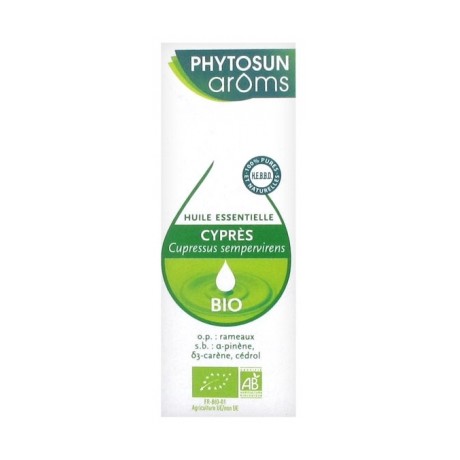 PHYTOSUN ARÔMS CYPRÈS (CUPRESSUS SEMPERVIRENS) BIO 10 ML