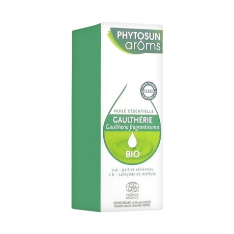PHYTOSUN ARÔMS GAULTHÉRIE (GAULTHERIA FRAGRANTISSIMA) BIO 10 ML PHYTOSUN ARÔMS GAULTHÉRIE (GAULTHERIA FRAGRANTISSIMA) BIO 10 ML