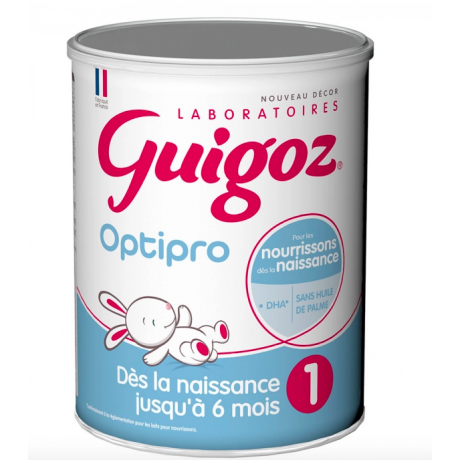 Guigoz Optipro 1 de la naissance jusqu'à 6 mois 800g