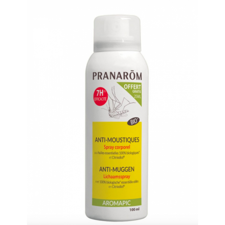 Pranarom Spray Anti Moustiques Corporel Bio Offert 75ml