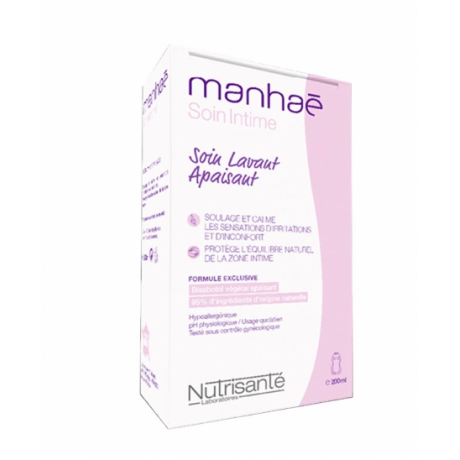 MANAHE SOIN INTIME LAVANT APAISANT 200ML MANAHE SOIN INTIME LAVANT APAISANT 200ML