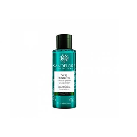 SANOFLORE AQUA MAGNIFICA EAU DE SOIN BOTANIQUE ANTI-IMPERFECTIONS BIO 100ML SANOFLORE AQUA MAGNIFICA EAU DE SOIN BOTANIQUE ANTI-IMPERFECTIONS BIO 100ML