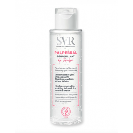 SVR PALPEBRAL GELEE MICELLAIRE YEUX PALPEBRAL BY DEMAQUILLANT PAUPIERES SENSIBLES 125ML SVR PALPEBRAL GELEE MICELLAIRE YEUX PALPEBRAL BY DEMAQUILLANT PAUPIERES SENSIBLES 125ML