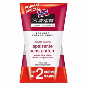 NEUTROGENA DUO CREME MAINS CONCENTREE SANS PARFUM 2X50ML