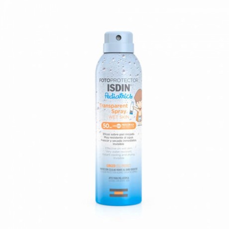 ISDIN SPRAY TRANSPARENT SPF50 FOTOPROTECTOR PEDIATRICS WET SKIN 250ml