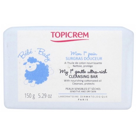 TOPICREM MON 1ER PAIN SURGRAS DOUCEUR 150 G TOPICREM MON 1ER PAIN SURGRAS DOUCEUR 150 G