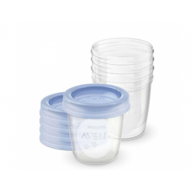 AVENT POT DE CONSERVATION POUR LAIT MATERNET X5 180ML