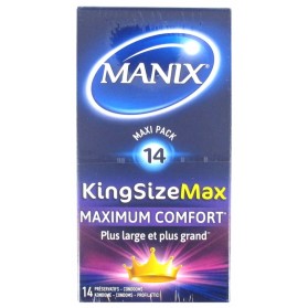 MANIX KING SIZE MAX 14 PRÉSERVATIFS