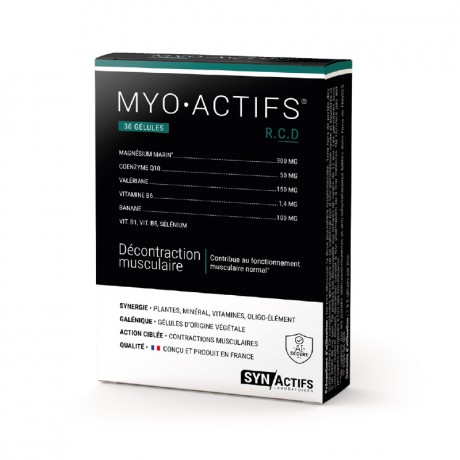 SYNACTIFS MYOACTIFS 30 gélules SYNACTIFS MYOACTIFS 30 gélules