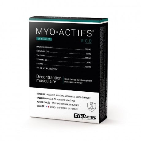 SYNACTIFS MYOACTIFS 30 gélules