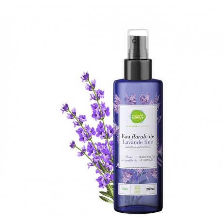 PHARMASCIENCE EAU FLORALE DE LAVANDE FINE BIO 200ml PHARMASCIENCE EAU FLORALE DE LAVANDE FINE BIO 200ml