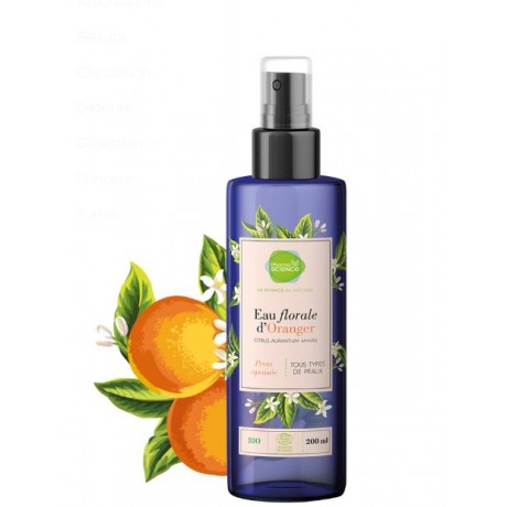 PHARMASCIENCE EAU FLORALE D’ORANGER BIO 200ml PHARMASCIENCE EAU FLORALE D’ORANGER BIO 200ml
